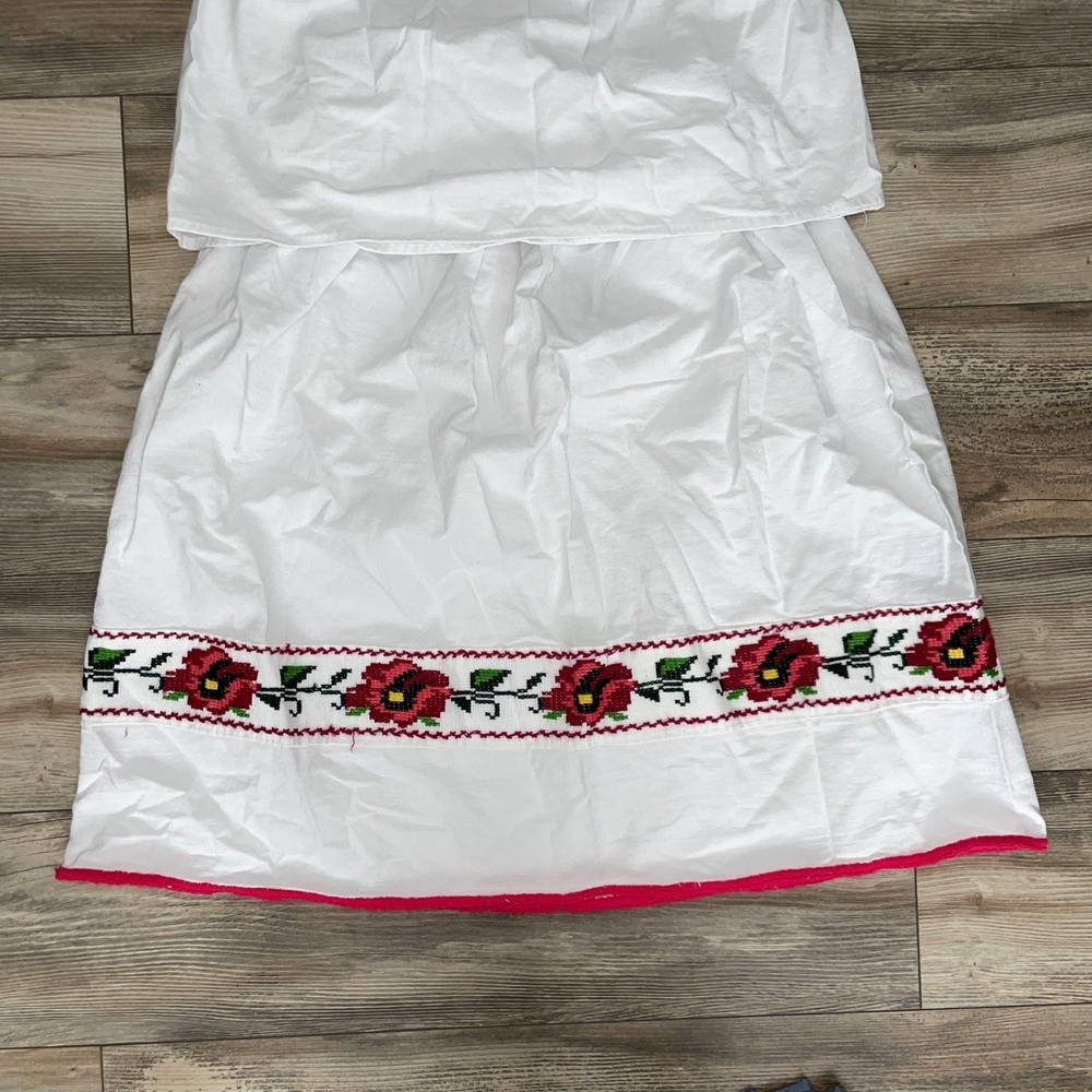 Beautiful Embroidered Handmade Skirt & Huipil Traditional Mexican Bohemian - Picture 2 of 10
